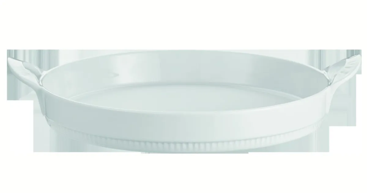 Moule à tarte rond blanc porcelaine culinaire Ø 27 cm Toulouse - PILLIVUYT Online