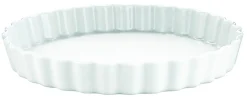 PILLIVUYT Moule à tarte rond blanc porcelaine culinaire Ø 31 cm Patisserie Sale