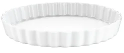 PILLIVUYT Moule à tarte rond blanc porcelaine culinaire Ø 22 cm Patisserie