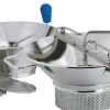Moulin à légumes X530 inox Ø 37 cm 32 cm 5 kg/min 18 cm - L.TELLIER Outlet