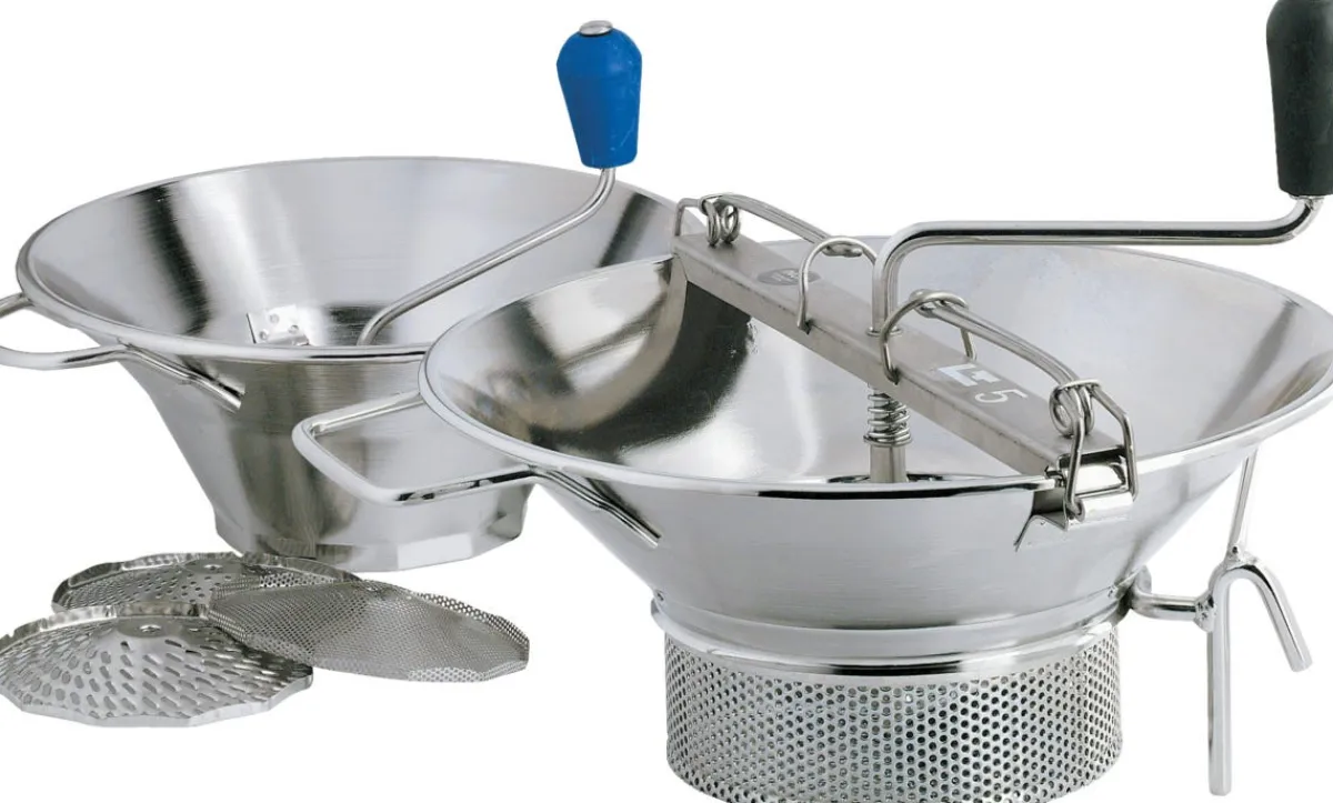 Moulin à légumes X530 inox Ø 37 cm 32 cm 5 kg/min 18 cm - L.TELLIER Outlet