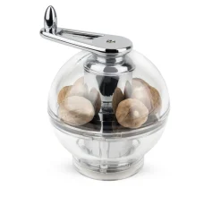PEUGEOT SAVEURS Moulin à muscade transparent Ø 9 cm 12,3 cm Tidore