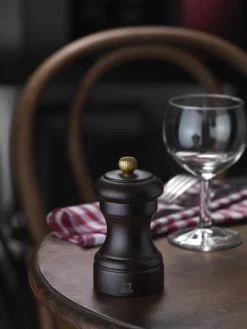 PEUGEOT SAVEURS Moulin à poivre marron 10 cm Bistro New
