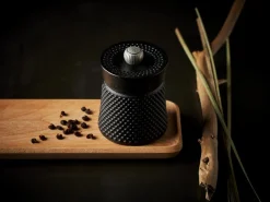 Moulin à poivre noir 8 cm Bali Fonte - PEUGEOT SAVEURS Hot