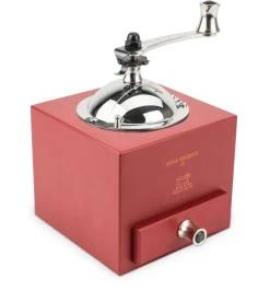 Moulin à poivre rouge Ø 11 cm 13 cm Olivier Roellinger - PEUGEOT SAVEURS Clearance
