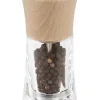 Moulin à poivre transparent Ø 7 cm 14 cm Oleron - PEUGEOT SAVEURS New
