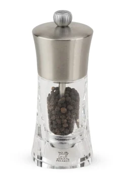 Moulin à poivre transparent Ø 7 cm 14 cm Ouessant - PEUGEOT SAVEURS Hot