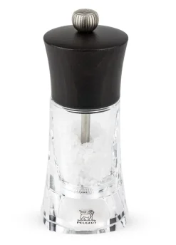 PEUGEOT SAVEURS Moulin à sel droit chocolat 14 cm Oleron Discount