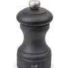 PEUGEOT SAVEURS Moulin à sel droit gris 10 cm Bistro Clearance