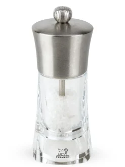 PEUGEOT SAVEURS Moulin à sel droit Inox 14 cm Ouessant New