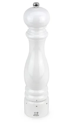Moulin à sel humide blanc Ø 6,7 cm 30 cm Paris - PEUGEOT SAVEURS Sale