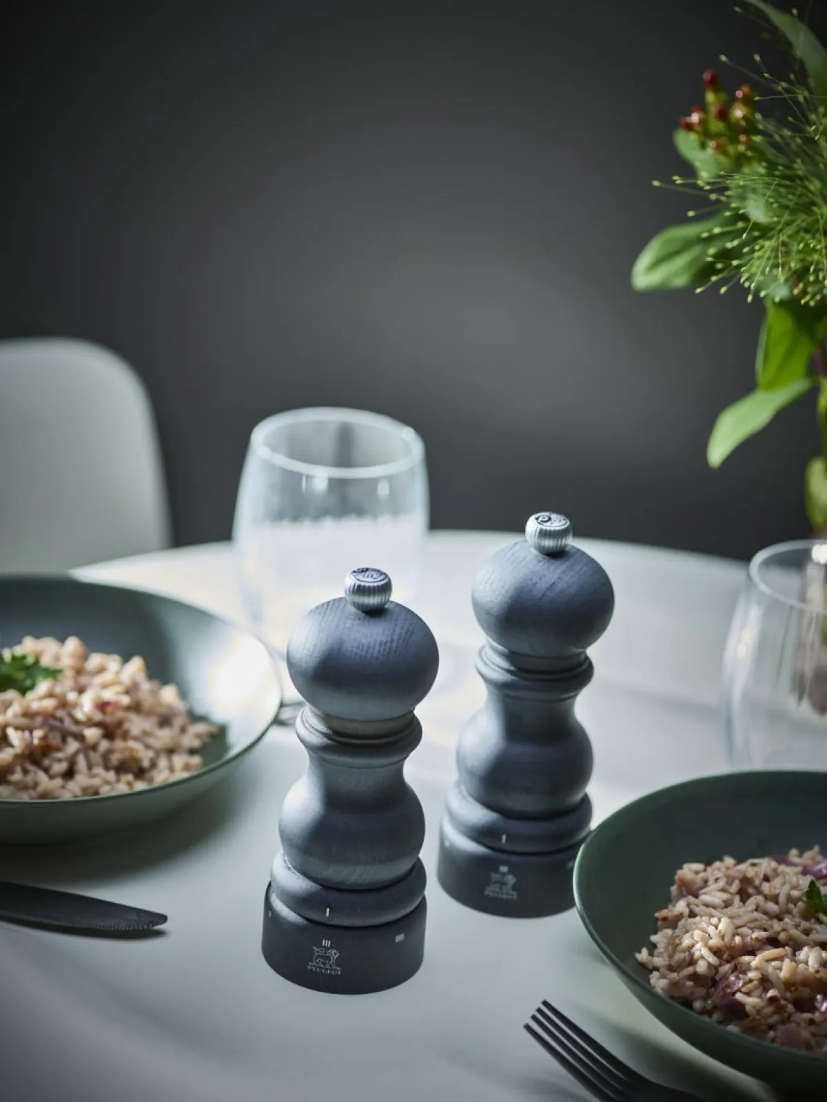 PEUGEOT SAVEURS Moulin à sel humide gris Ø 5,9 cm 15 cm Paris Online