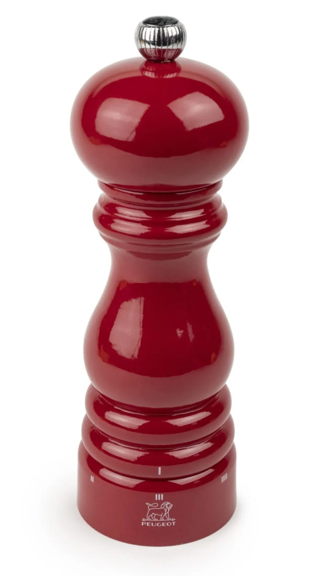 PEUGEOT SAVEURS Moulin à sel humide rouge Ø 5,9 cm 18 cm Paris New