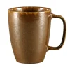 Mug bronze porcelaine vitrifiée 30 cl Ø 8 cm stone Ease - RAK