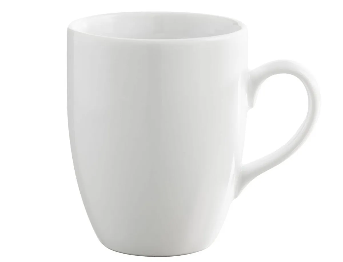REVOL Mug conique blanc porcelaine culinaire 35 cl Ø 8,3 cm Les Essentiels Clearance