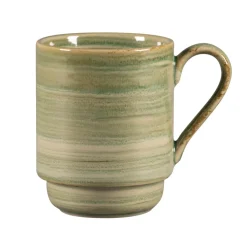 Mug empilable Emerald porcelaine vitrifiée 30 cl Ø 8 cm stone Spot - RAK Online