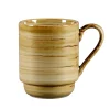 RAK Mug empilable Garnet porcelaine vitrifiée 30 cl Ø 8 cm stone Spot New