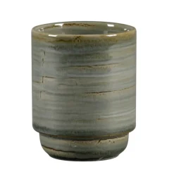 Mug empilable Peridot porcelaine vitrifiée 30 cl Ø 8 cm stone Spot - RAK Outlet