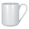 Mug empilable rond blanc porcelaine 36 cl Ø 8 cm Charm - RAK Best