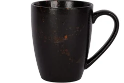 Mug noir porcelaine 40 cl Ø 9 cm Etna - PROOF Sale