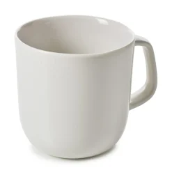 REVOL Mug rond Blanc albâtre porcelaine culinaire 33 cl Ø 9 cm Madeleine