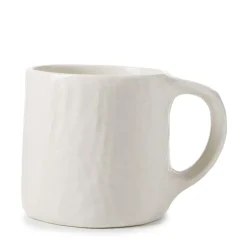 Mug rond Blanc albâtre porcelaine culinaire 33 cl Ø 8 cm Yli - REVOL New