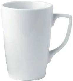 ESSENTIALS COLLECTION Mug rond blanc porcelaine 25 cl Ø 7,5 cm Ameryka Best
