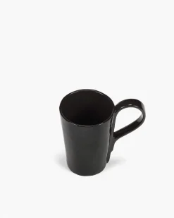 SERAX Mug rond ébène grès émaillé 12 cm La Mère Outlet