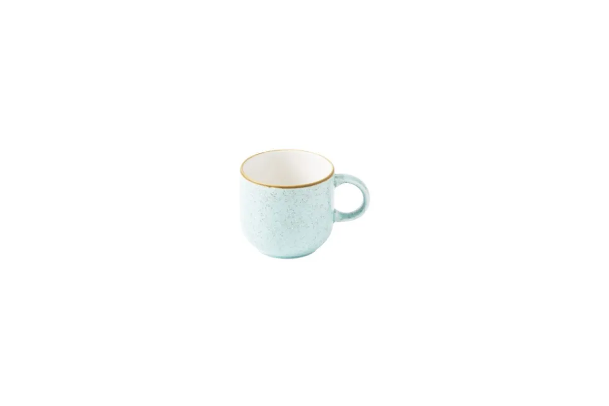 CHURCHILL Mug rond duck egg porcelaine vitrifiée 23 cl 8 cm Ø 8 cm Stonecast Outlet