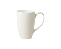 Mug rond ivoire porcelaine vitrifiée 45 cl Ø 9,2 cm Banquet - RAK Discount