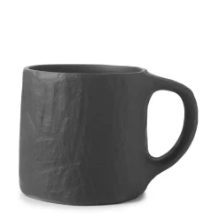 Mug rond Noir brut porcelaine culinaire 33 cl Ø 8 cm Yli - REVOL Best