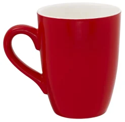 Mug rond rouge porcelaine 32 cl Ø 8,3 cm Emotions - PRO.MUNDI Sale