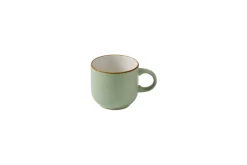Mug rond Sage Green porcelaine vitrifiée 45 cl 9,5 cm Ø 9,5 cm Stonecast - CHURCHILL Hot