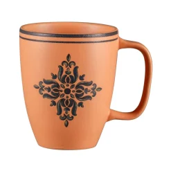 Mug rond Tero Décor Ostia porcelaine 30 cl Ø 8 cm Earth - RAK Hot