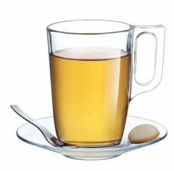 ARCOROC Mug rond transparent verre trempé 32 cl Ø 10,66 cm Voluto Best