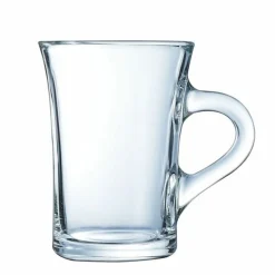 ARCOROC Mug rond transparent verre trempé 23 cl Ø 7,5 cm New
