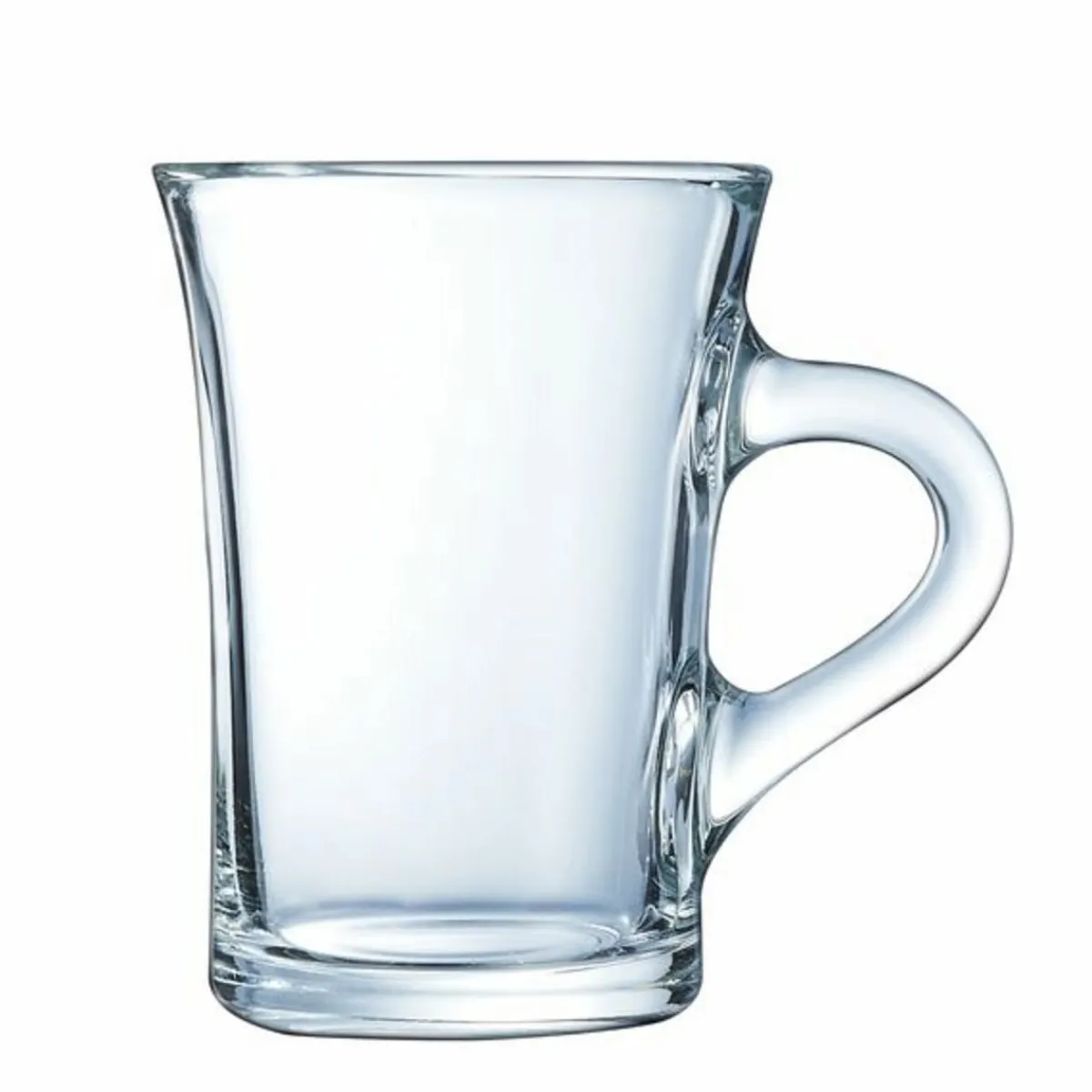 ARCOROC Mug rond transparent verre trempé 23 cl Ø 7,5 cm New