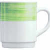 Mug rond vert verre opal 25 cl Ø 7,2 cm Brush - ARCOROC Discount