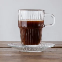 Mug transparent verre trempé 31,5 cl Ø 7,9 cm - BORMIOLI ROCCO Discount