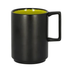RAK Mug vert porcelaine vitrifiée 33 cl Ø 8 cm Fire Best