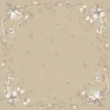 DUNI Nappe beige non tissé 84x84 cm cel (20 pièces) Outlet