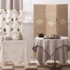 SONOLYS Nappe carré blanc polyester Linelys Hot