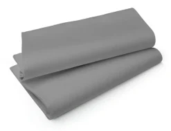 DUNI Nappe gris non tissé 220x127 cm Evolin (25 pièces) Best