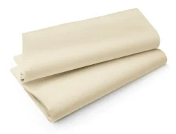 DUNI Nappe ivoire non tissé 84x84 cm Evolin (14 pièces) Outlet