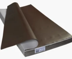 Nappe marron papier 70x70 cm Tisslack (400 pièces) - COGIR Online