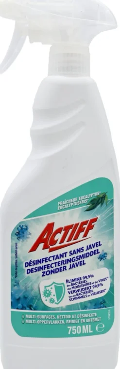 Aucune Nettoyant dégraissant désinfectant sans javel 750 ml Sale