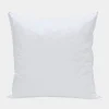 Oreiller carré 60 cm polyester Polyfibre - EDONA Clearance