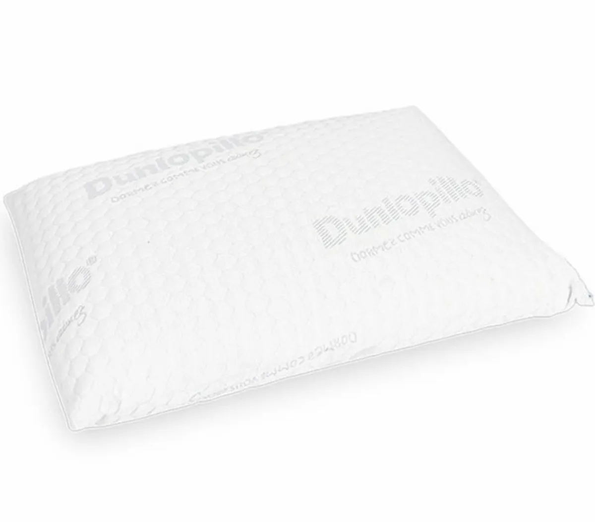 Oreiller à mémoire de forme 40x60 cm blanc Ibiza - DUNLOPILLO Discount