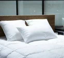 Oreiller rectangulaire 70x45 cm polyester Polyfibre - EDONA