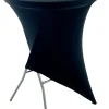 FLEXMOB Pack 1 table COCKTAIL et 1 nappe OSAKA noir Pack Best
